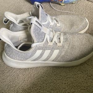 Adidas women’s grey sneakers